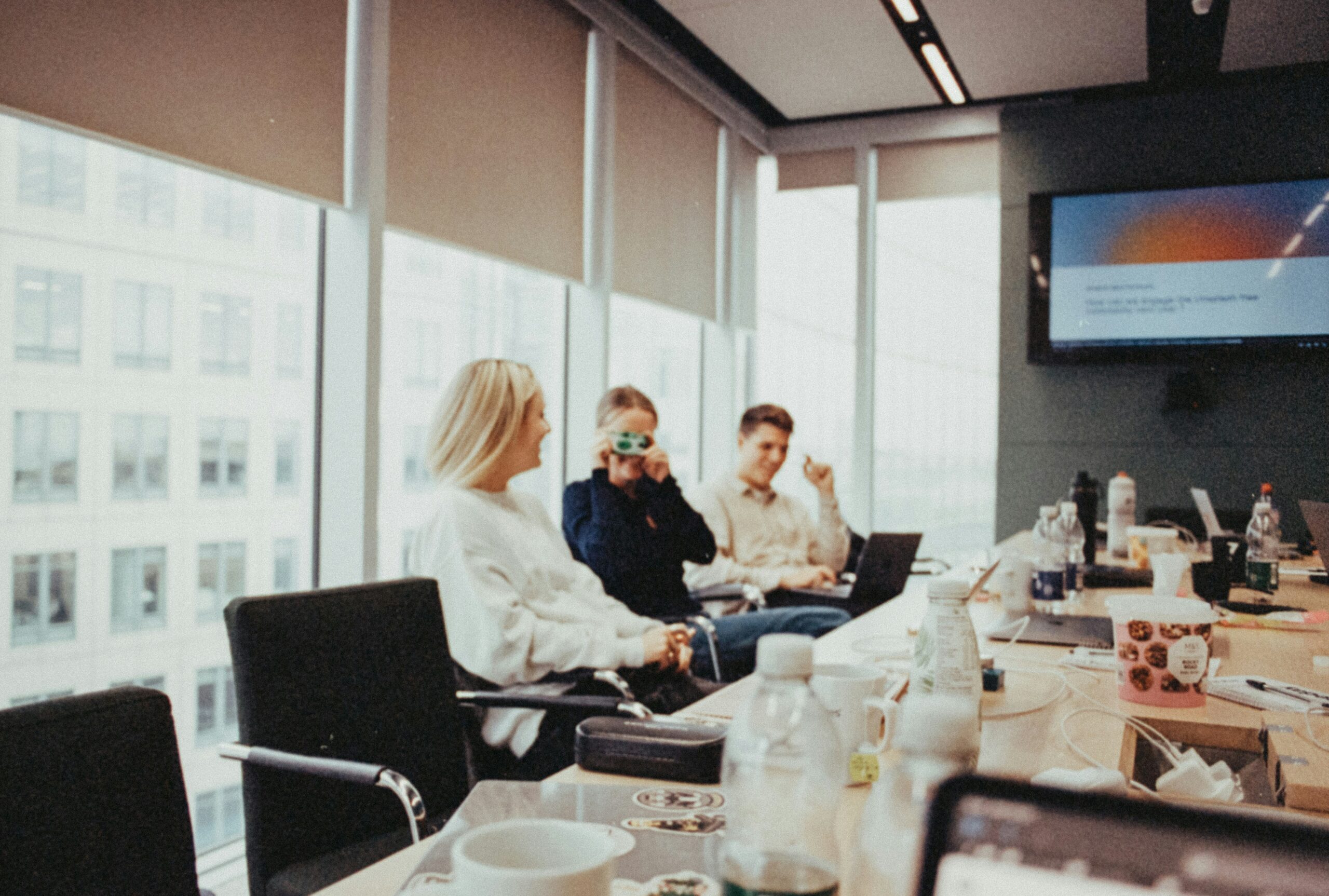 Integrated PMO services leadership team reviewing year-end portfolio and 2027 budget priorities